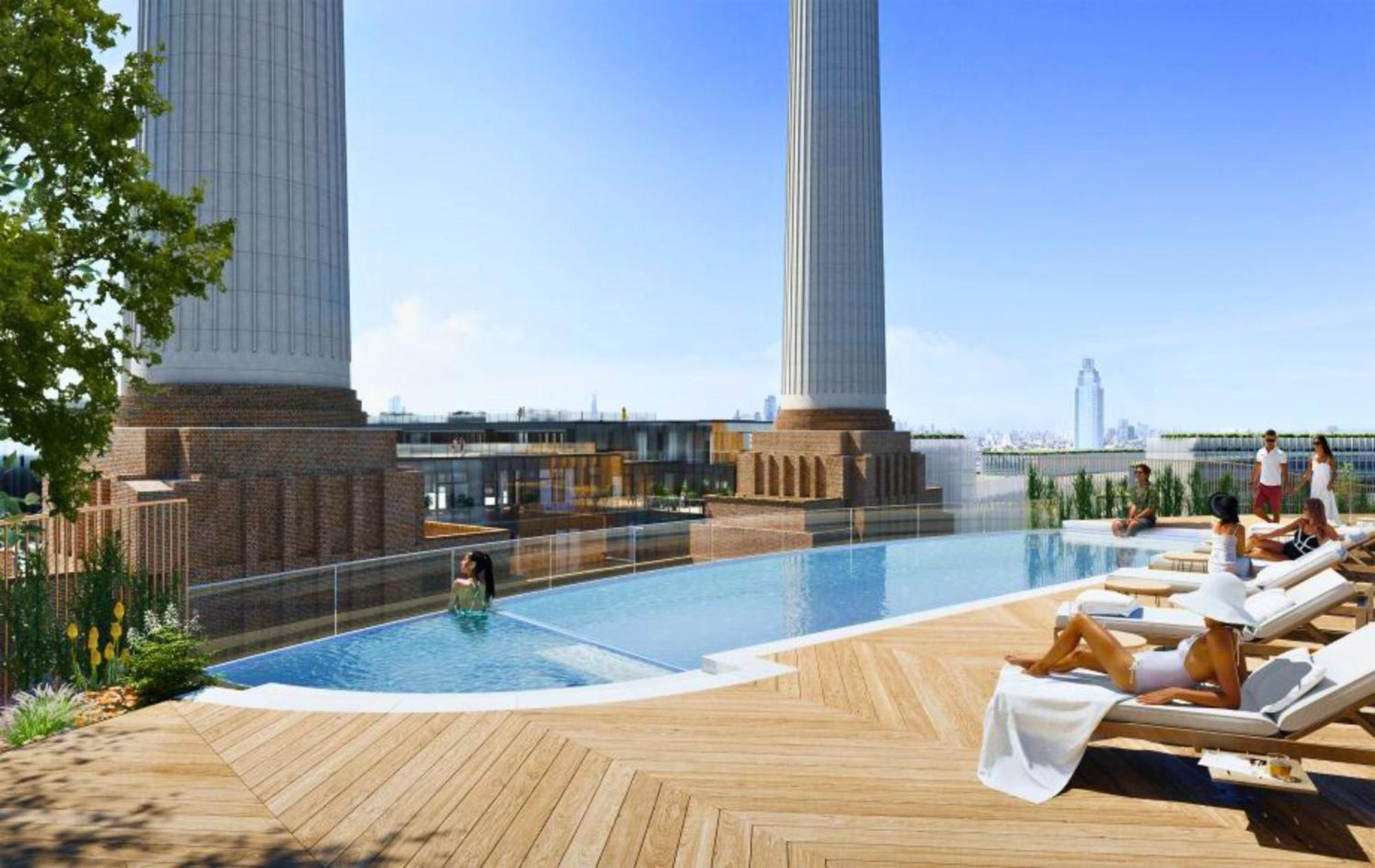 Battersea Power Station - Winter Garden Balcony & 1Gb Wifi - Luxurylondonstays Luaran gambar