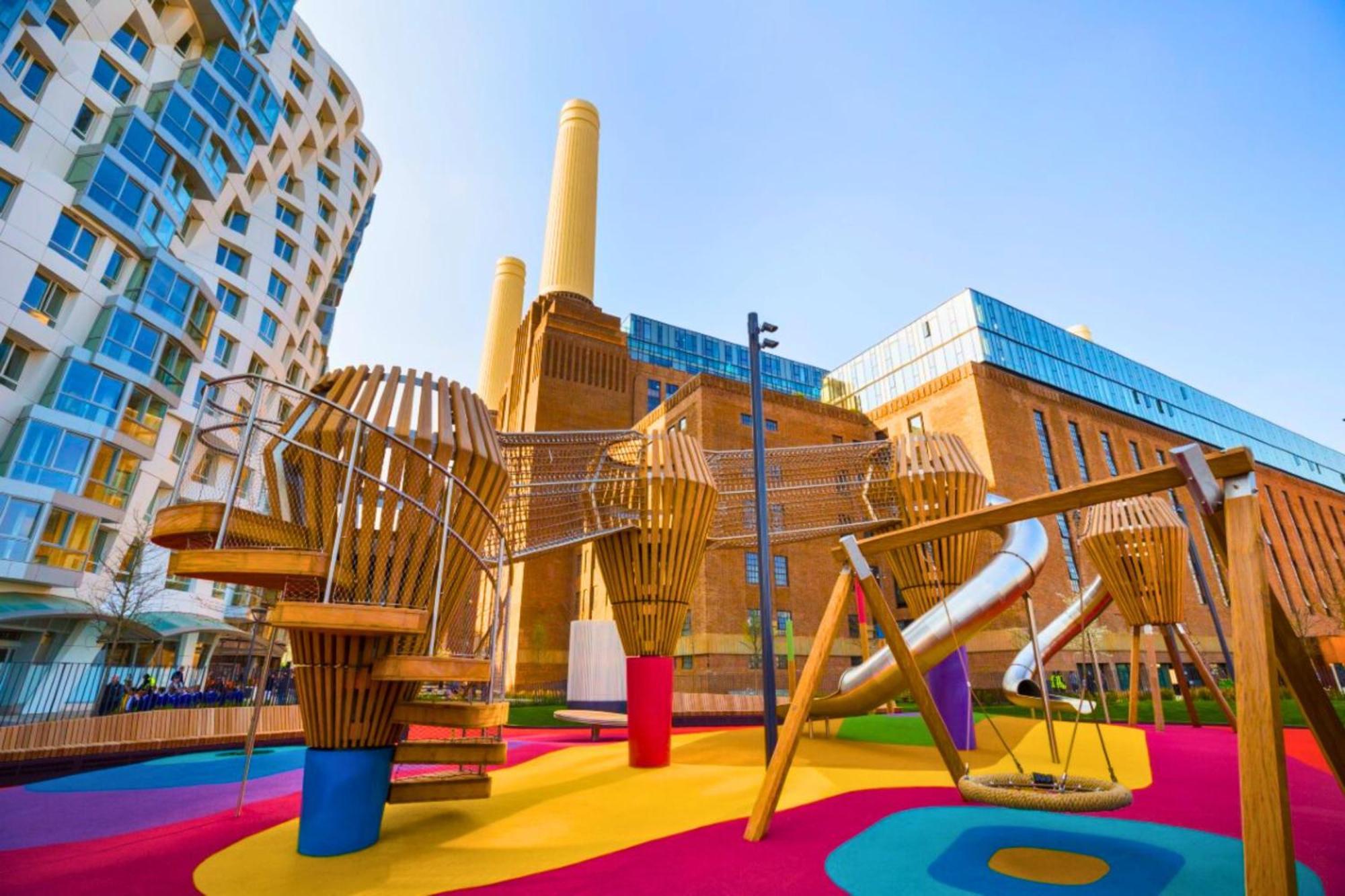 Battersea Power Station - Winter Garden Balcony & 1Gb Wifi - Luxurylondonstays Luaran gambar